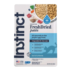 Instinct Fresh Dried Pates Surf & Turf Entree 13oz Instinct Fresh Dried Pates Surf & Turf Entree 13oz, 6172074, cat Wet Food, Instinct, cat Food, catsmart, Food, Wet Food